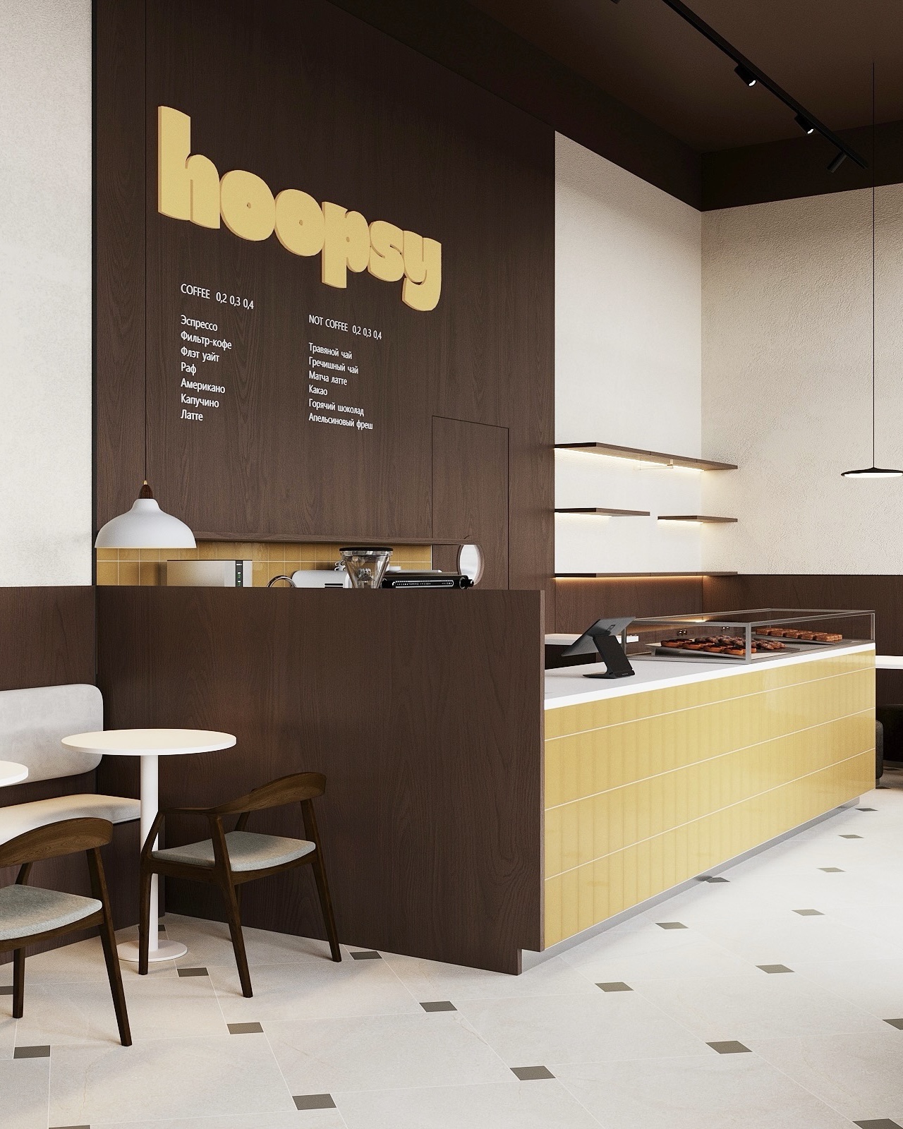 Москва<br/>Кофейня с пончиками hoopsy<br/>380 руб/ч